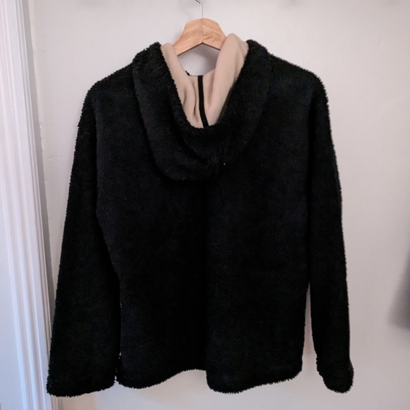 United By Blue- black sherpa hoodie - Picture 5 of 5